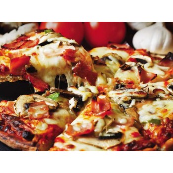 Pizza phủ thịt nguội - Cỡ Lớn - Mua 1 tặng 1